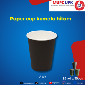 paper cup kumala hitam